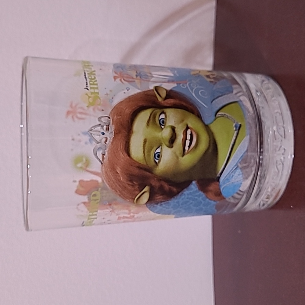 McDonalds Shrek the Third glass, $15